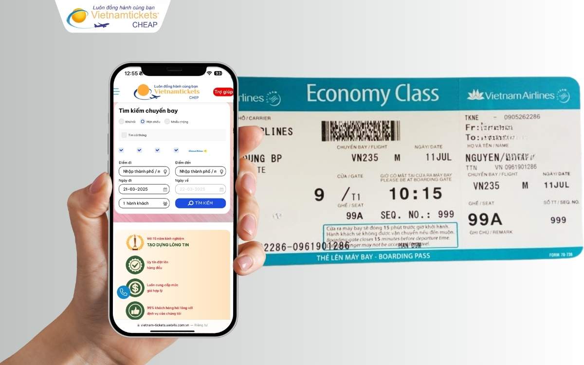 Đặt vé máy bay đi Singapore Vietnam Airlines sớm