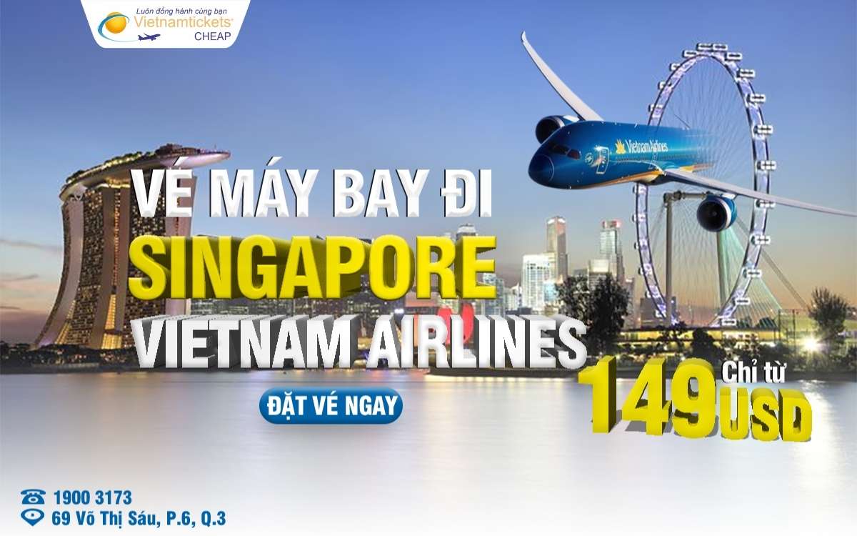 Đi Singapore Vietnam Airlines
