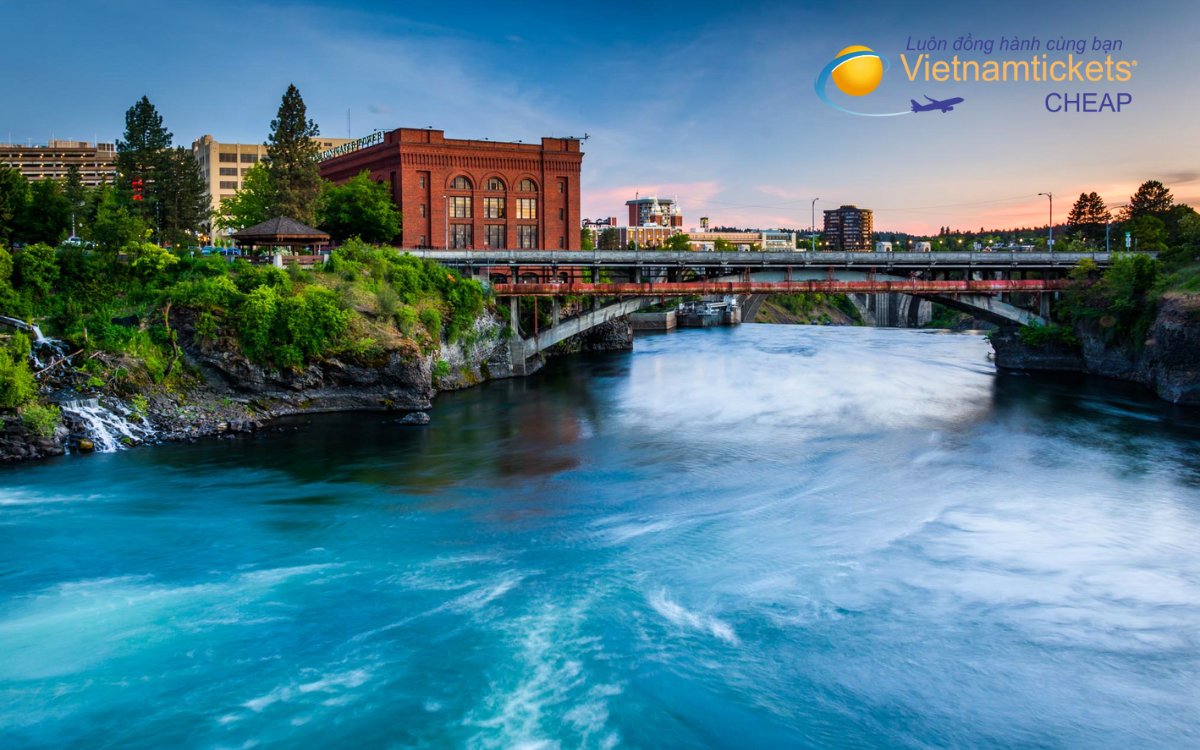 Giá vé máy bay đi Spokane