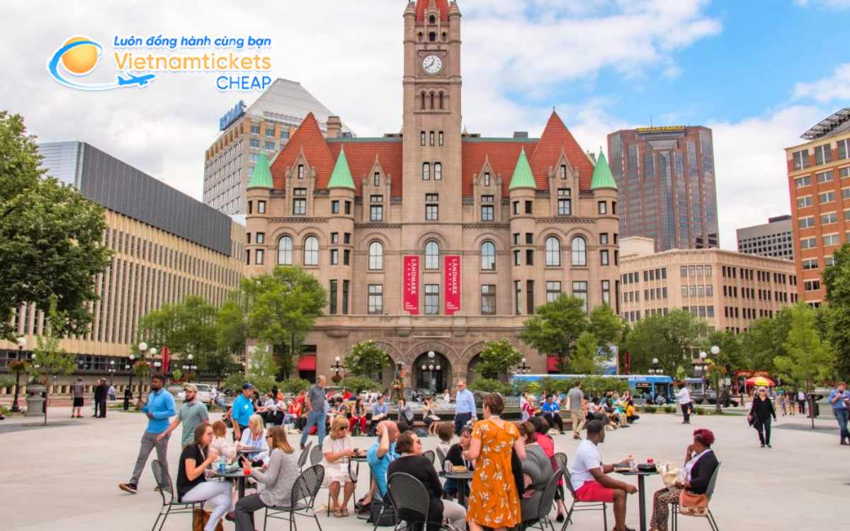 Giá vé máy bay đi St Paul