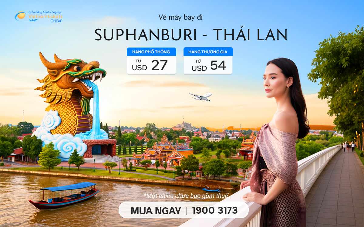 Vé Máy Bay Đi Suphanburi