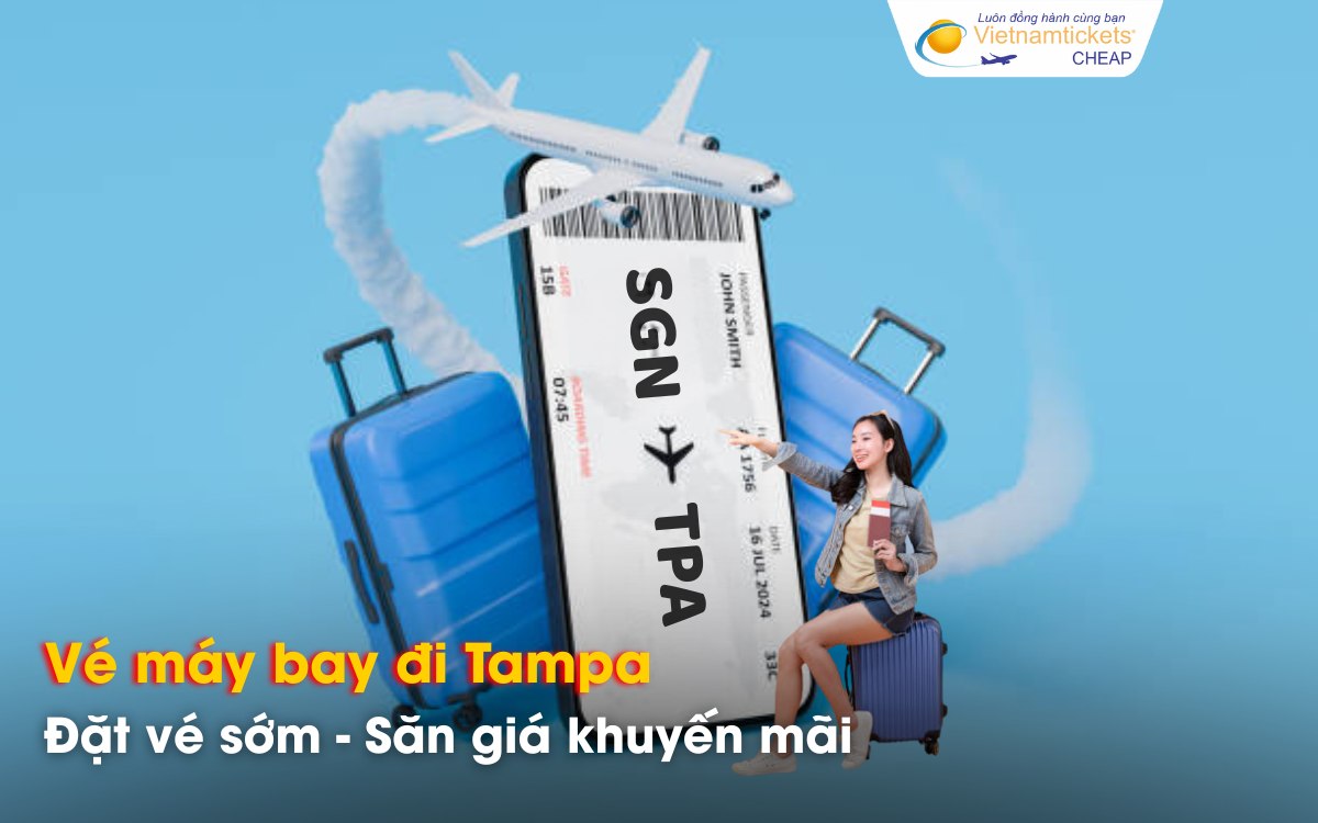 Mẹo săn vé đi Tampa giá rẻ