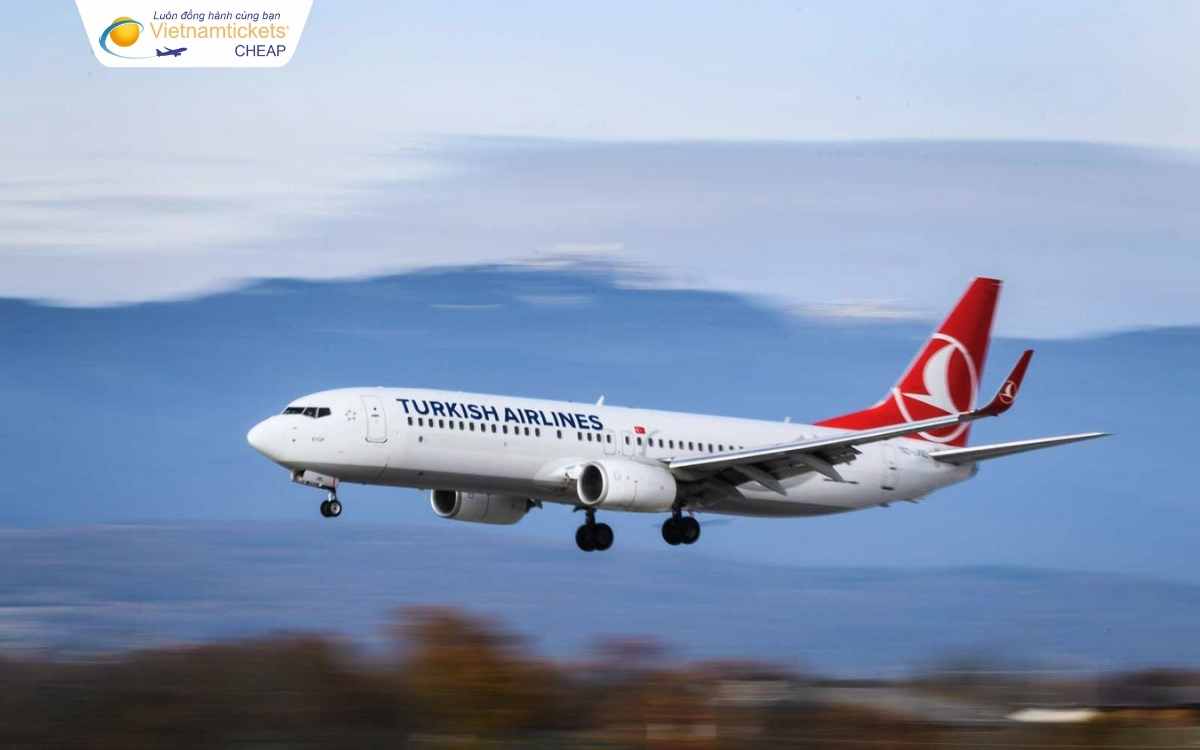 Turkish Airlines bay từ Việt Nam đi Thổ Nhĩ Kỳ