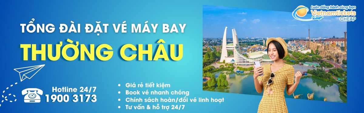 Đặt vé máy bay đi Thường Châu giá rẻ