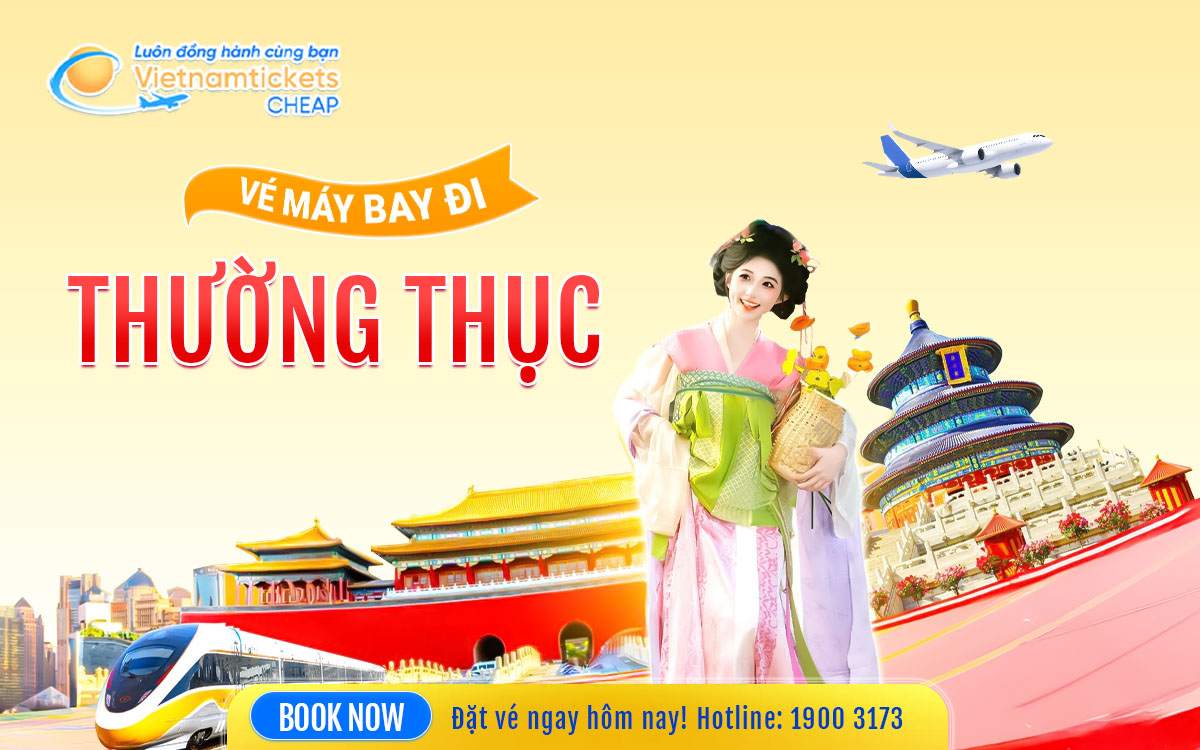 Vé Máy Bay Đi Thường Thục
