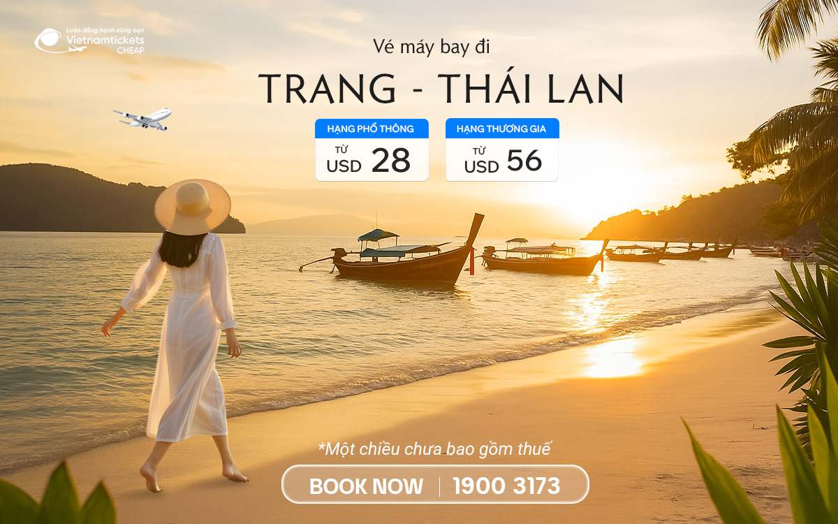 Vé Máy Bay Đi Trang