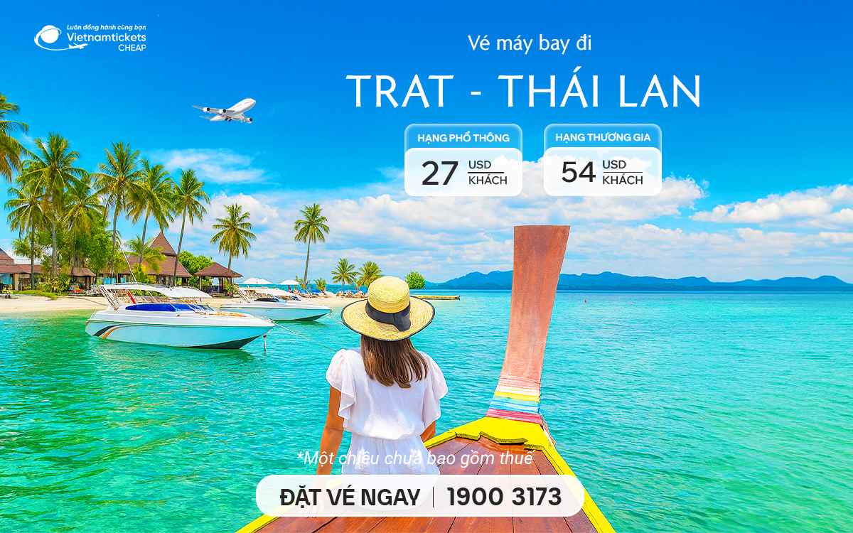 Vé Máy Bay Đi Trat