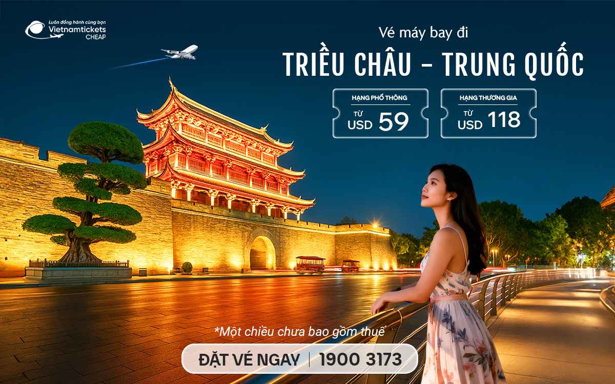 Vé Máy Bay Đi Triều Châu