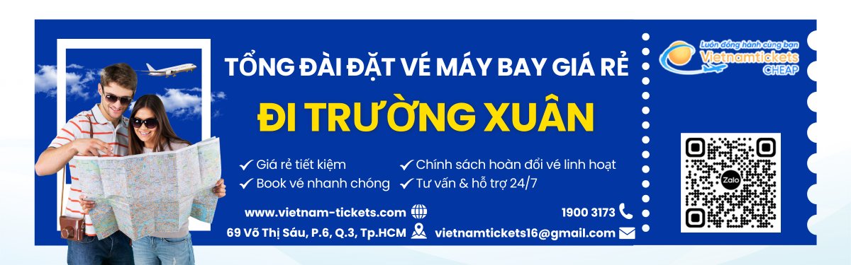 Đặt vé máy bay đi Trường Xuân giá rẻ