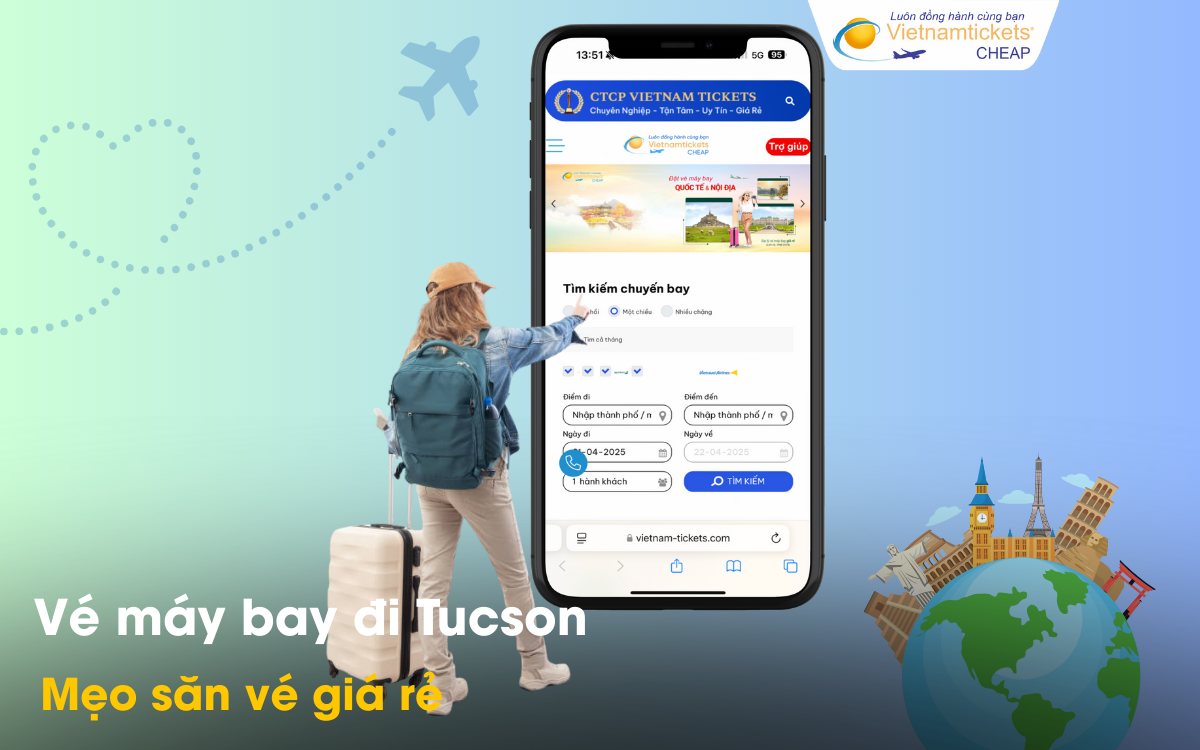 Mẹo săn vé đi Tucson giá rẻ
