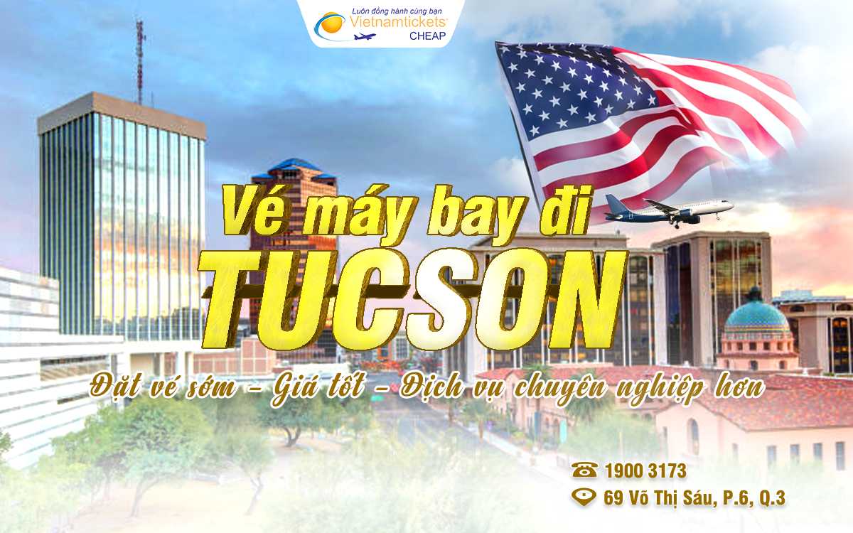 Vé đi Tucson