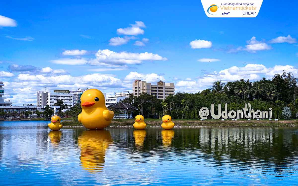 Giá vé máy bay đi Udon Thani hôm nay