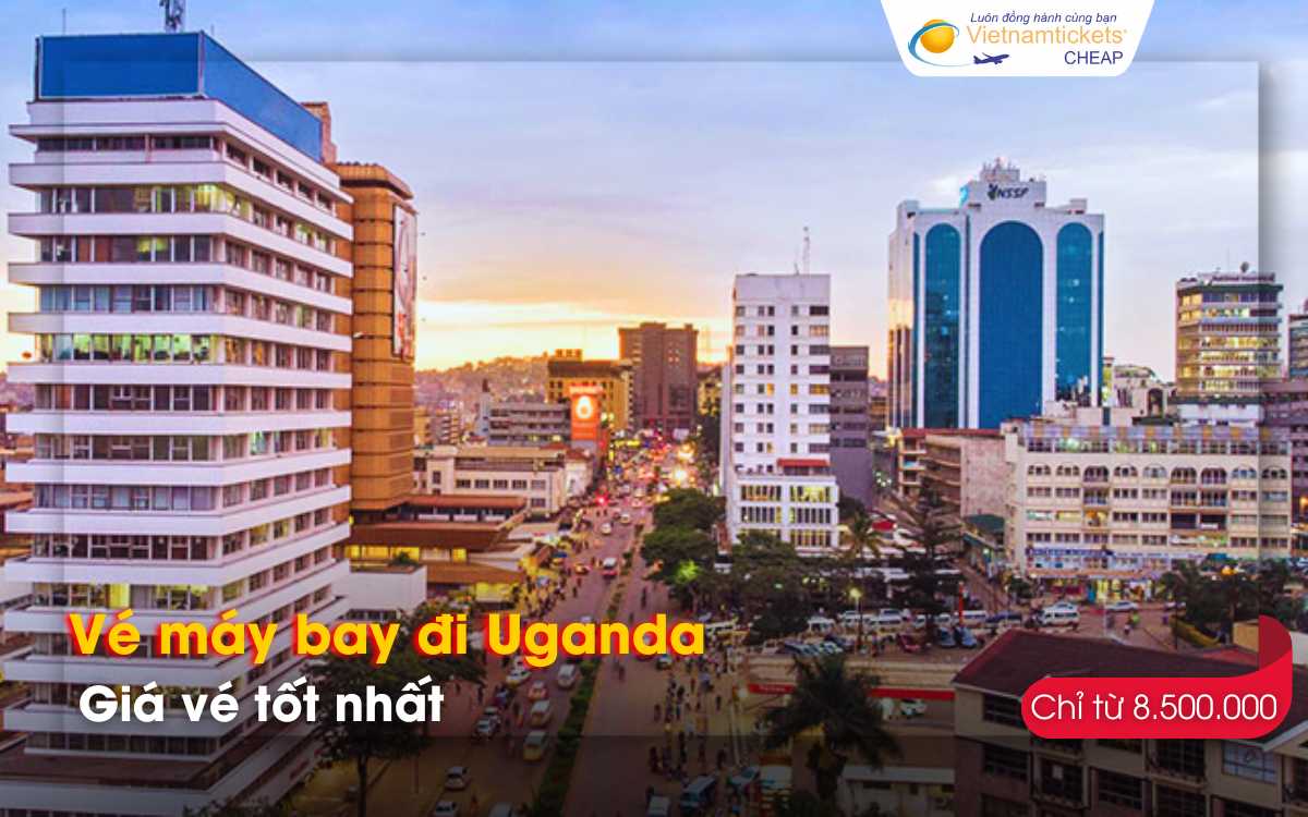 Giá vé máy bay đi Uganda