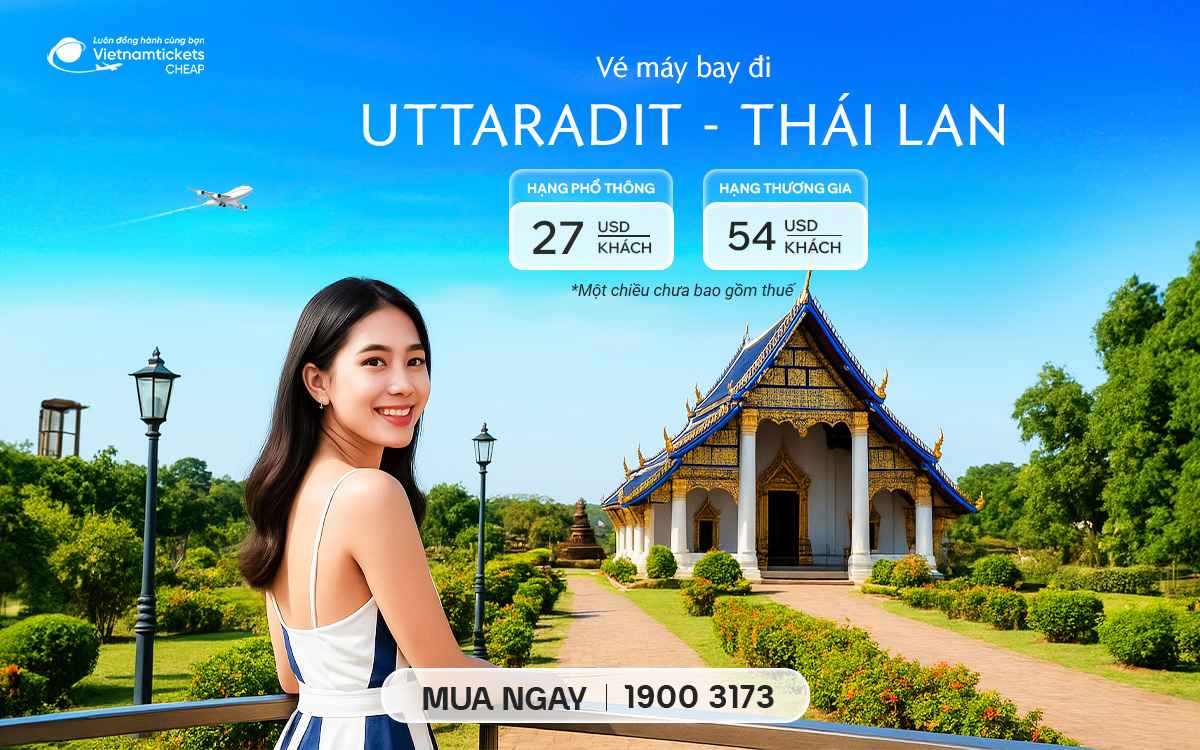 Vé Máy Bay Đi Uttaradit