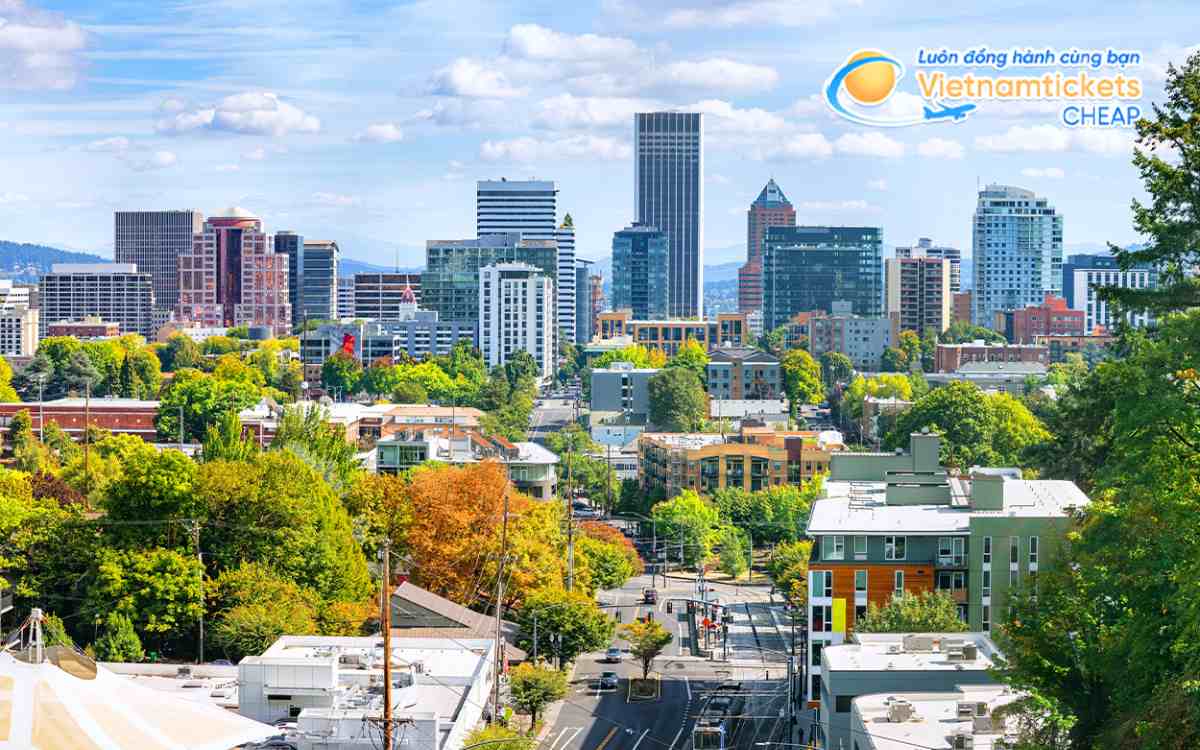 Giá vé máy bay đi Vancouver Washington