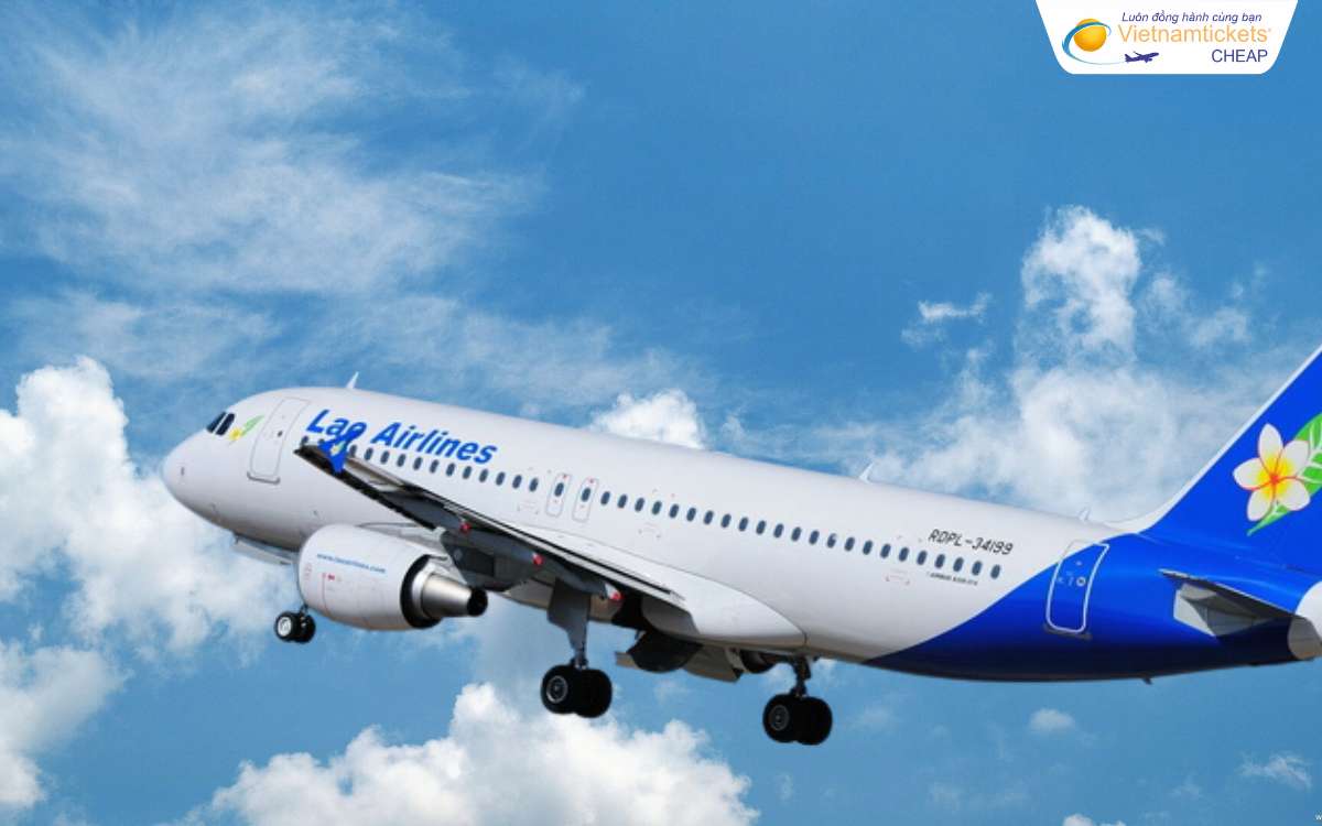 Lao Airlines bay thẳng từ Việt Nam đi Viêng Chăn