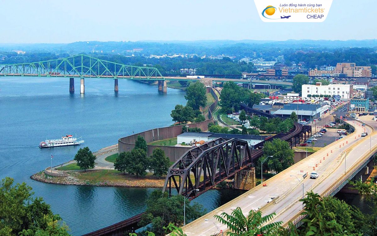 Giá vé máy bay đi West Virginia