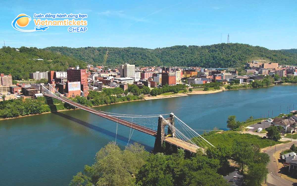 Giá vé máy bay đi Wheeling