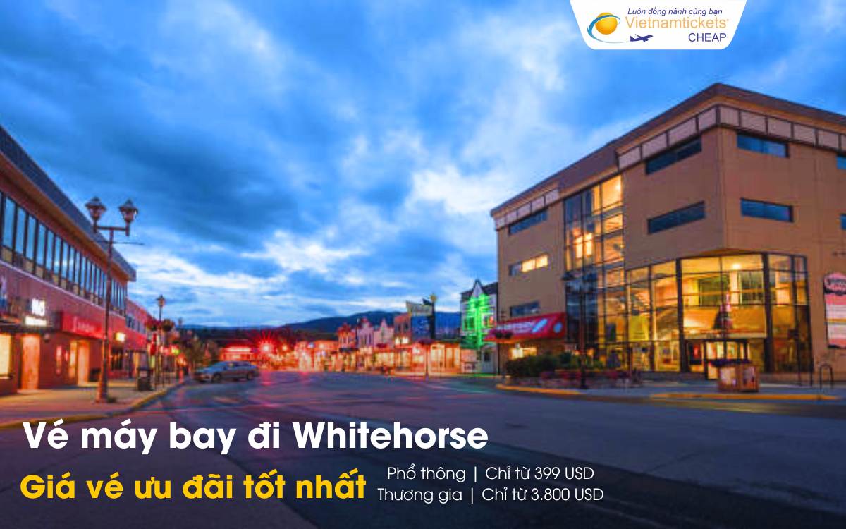 Giá vé máy bay đi Whitehorse