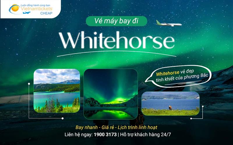 Vé đi Whitehorse