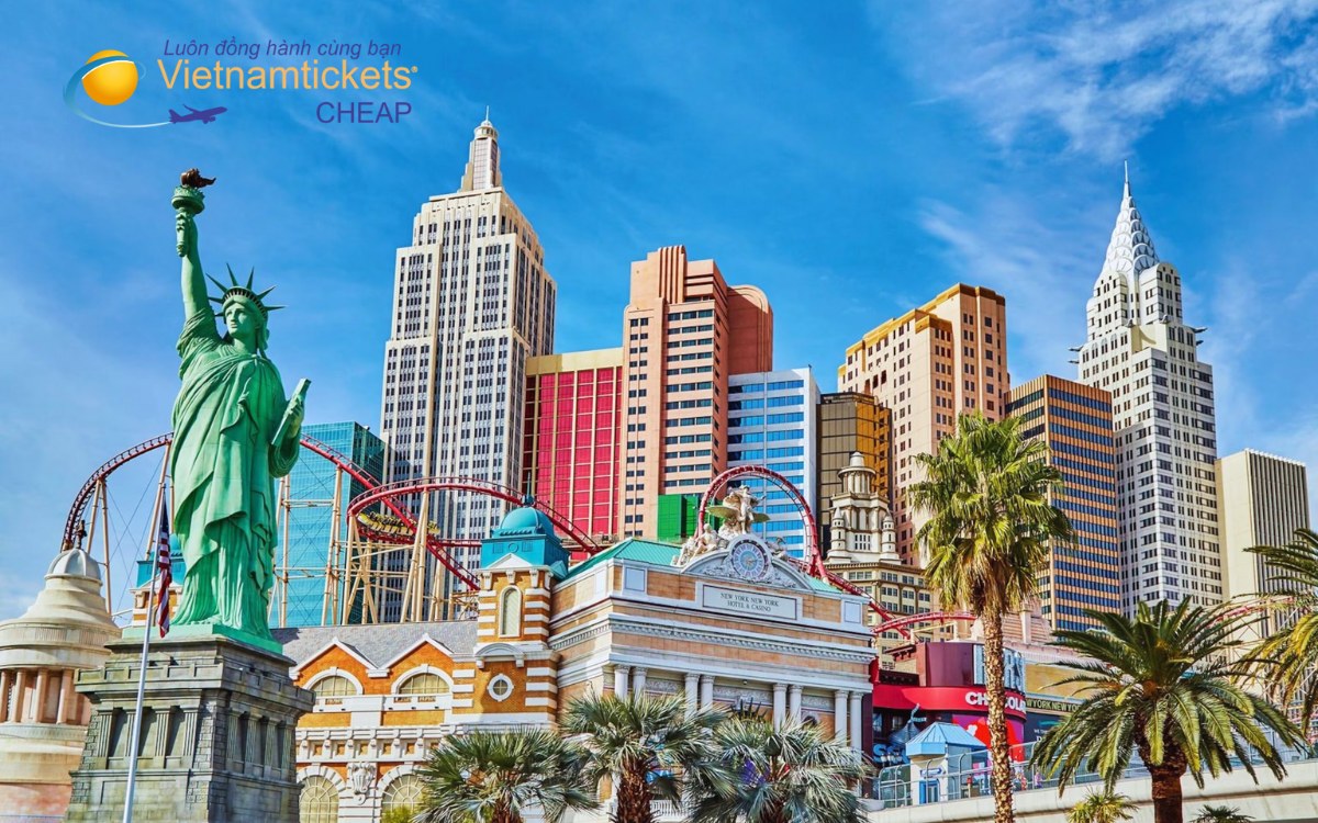 Giá vé máy bay Hà Nội đi Las Vegas
