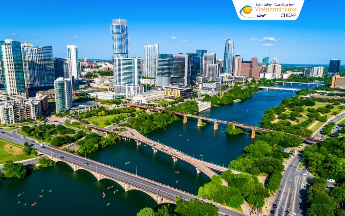 Giá vé máy bay Hà Nội đi Texas