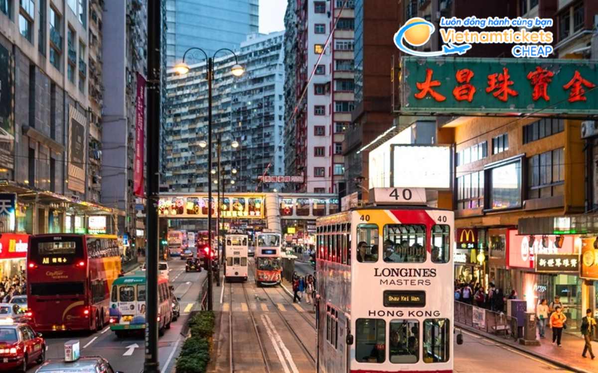 Giá vé máy bay Hà Nội Hong Kong