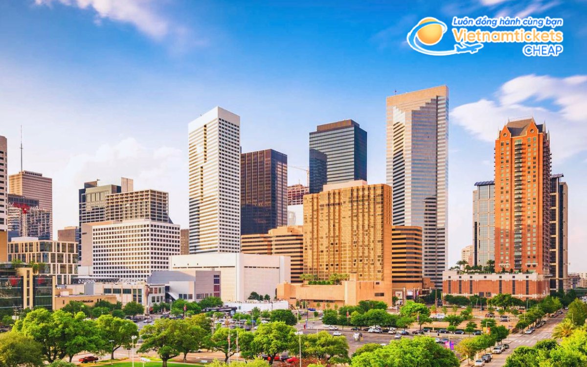Giá vé máy bay Hà Nội Houston 