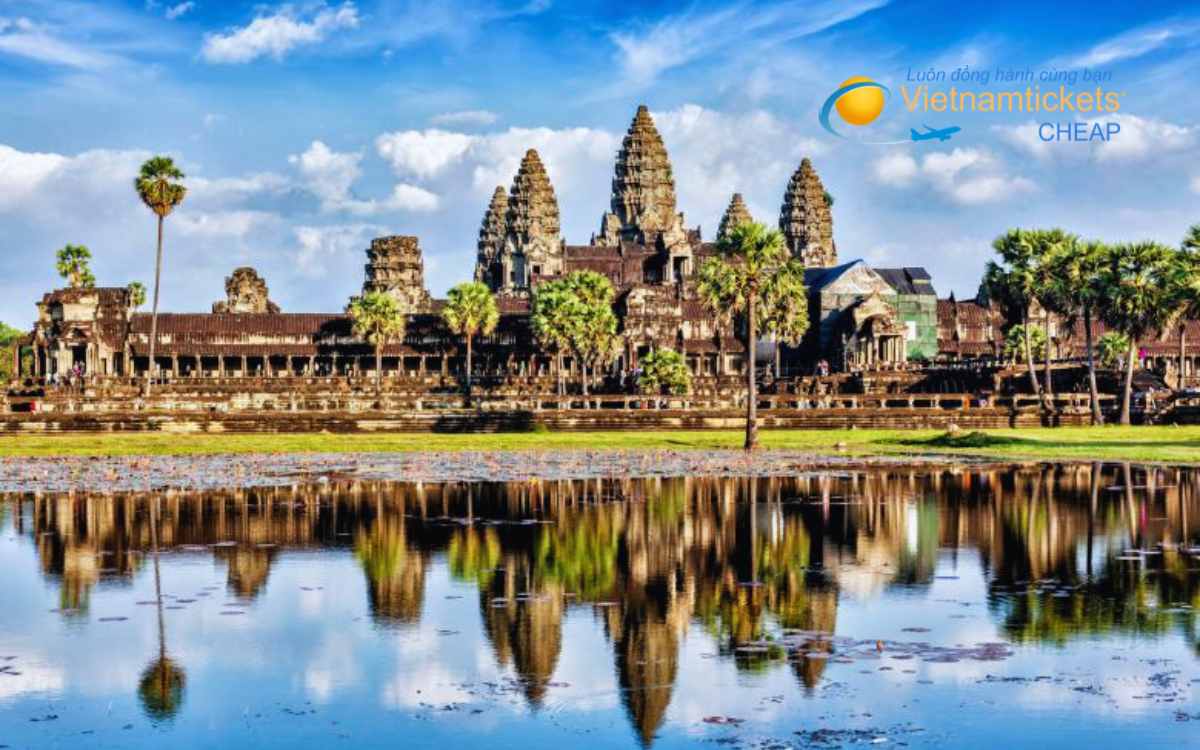 Giá vé máy bay từ Hà Nội đi Siem Reap hôm nay