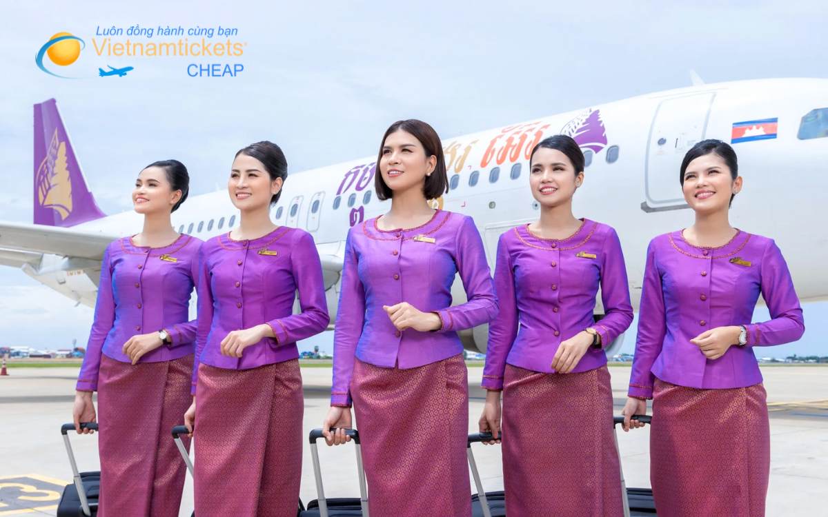 Hãng bay giá rẻ từ Hà Nội đi Siem Reap