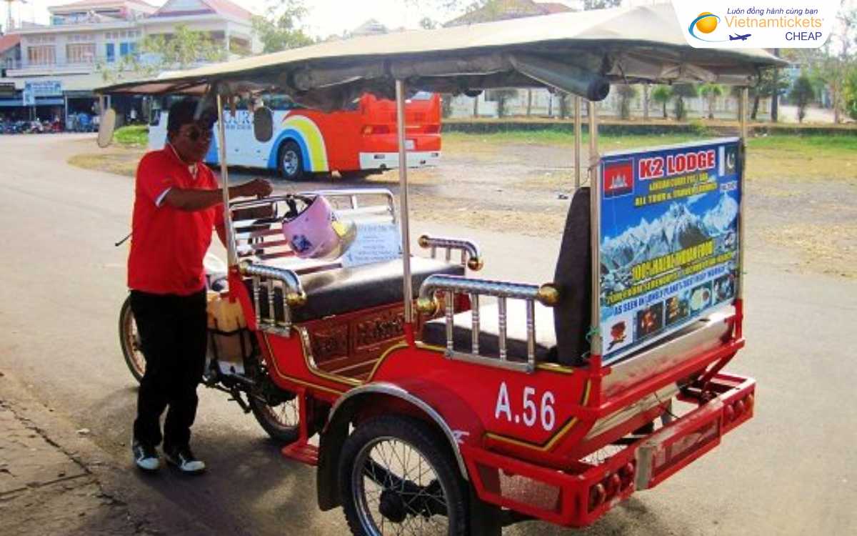 Lưu ý phương tiện di chuyển ở Sihanoukville
