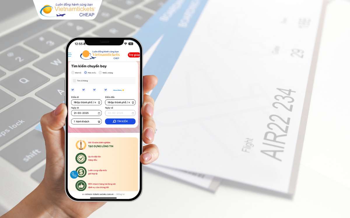 Đặt vé máy bay Hà Nội Trùng Khánh sớm