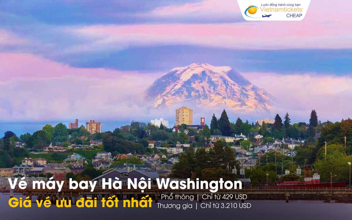 Giá vé máy bay Hà Nội Washington
