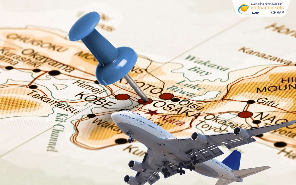 Chuyến bay Sài Gòn đi Osaka