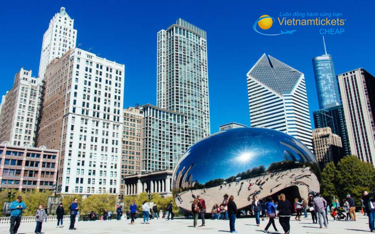 Giá vé máy bay TPHCM Chicago