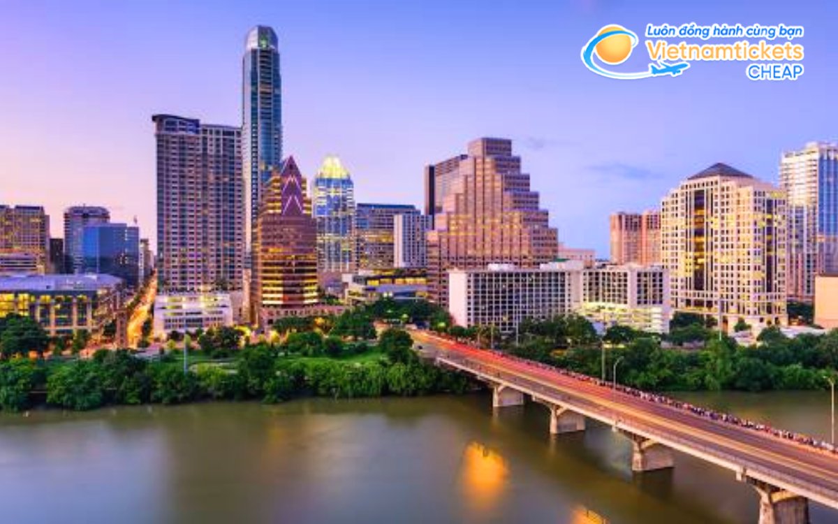 Giá vé máy bay TPHCM đi Austin