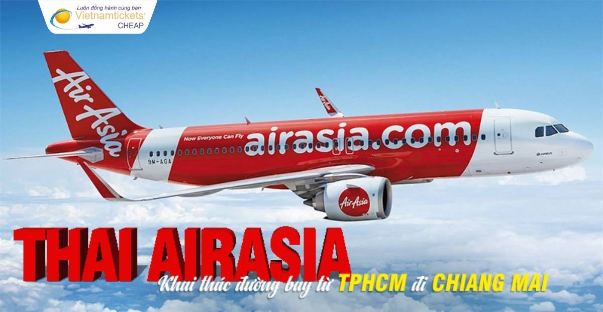 Thai Airasia từ Tphcm đi Chiang Mai