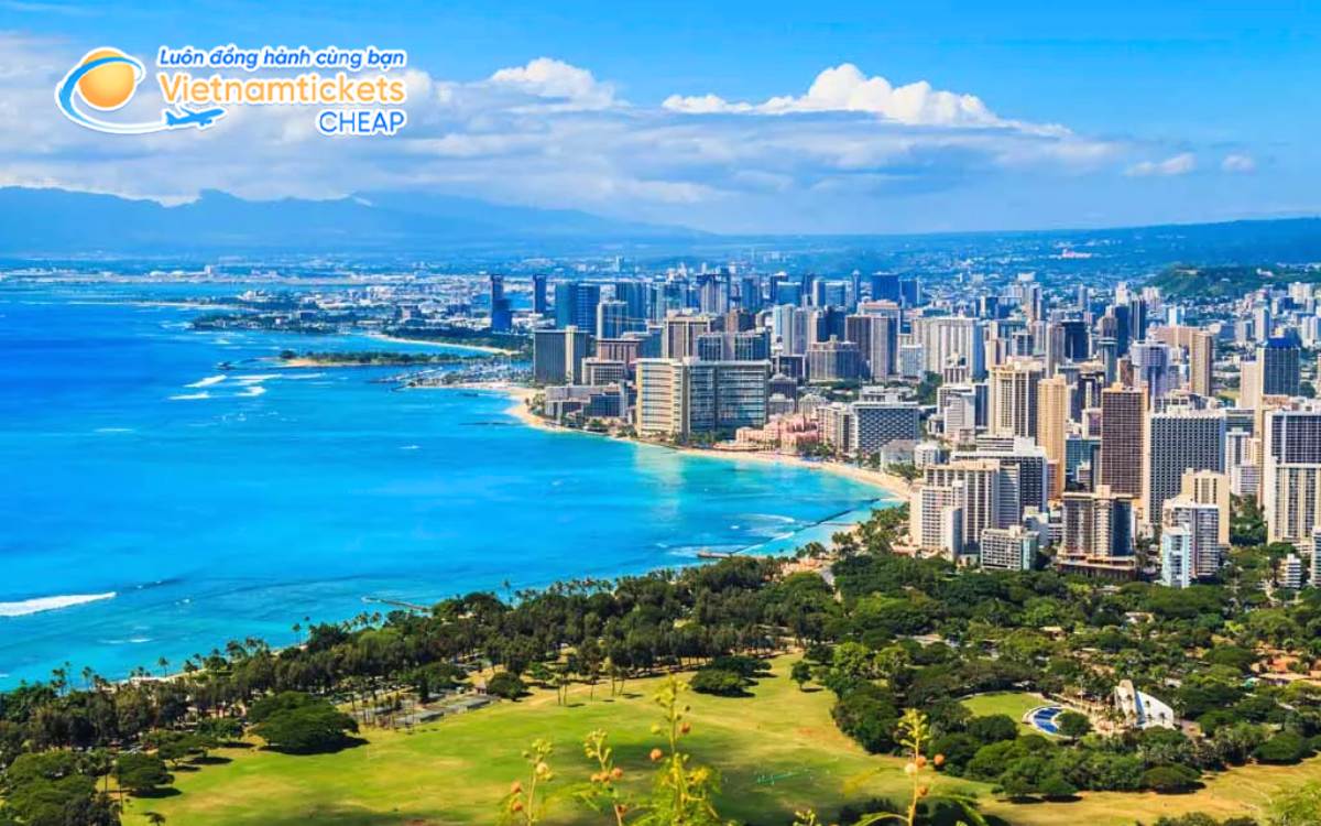 Giá vé máy bay TPHCM đi Honolulu