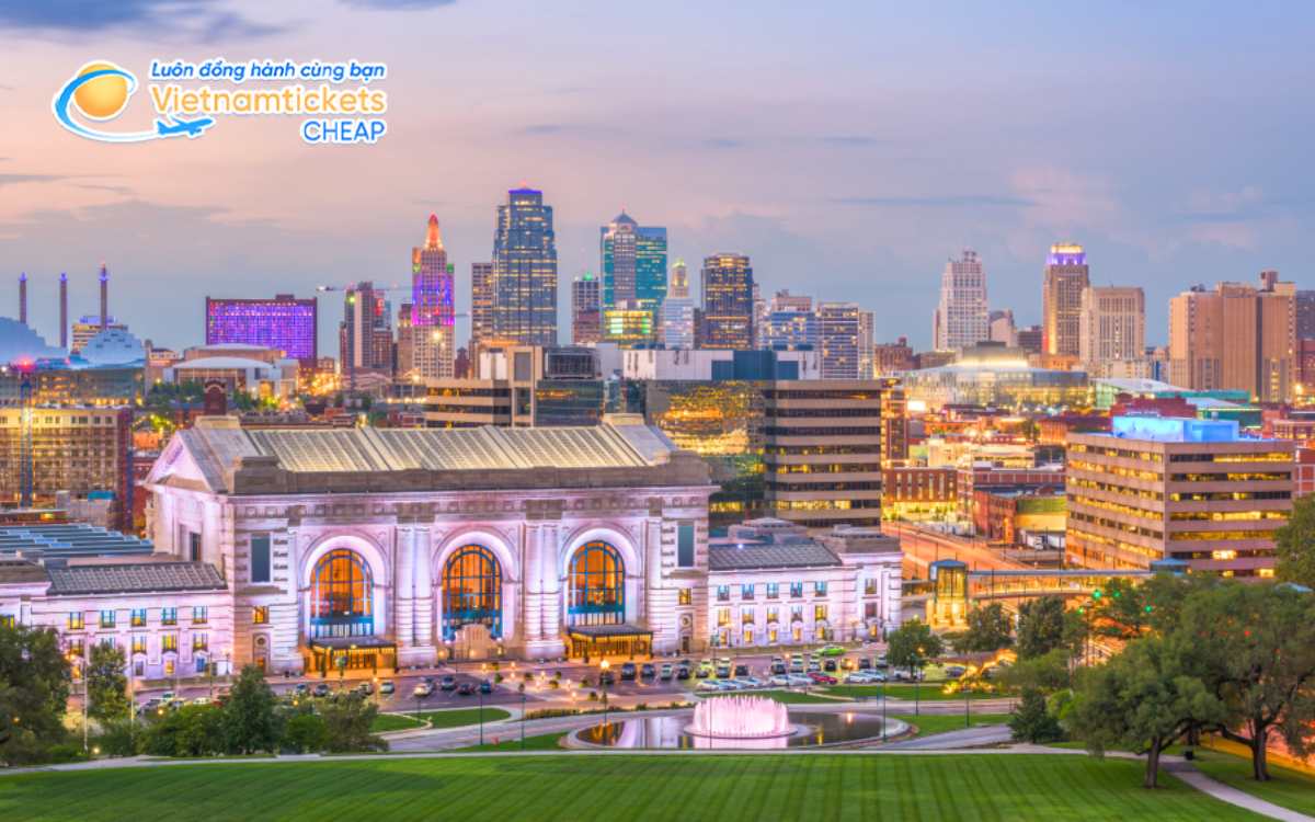 Giá vé máy bay TPHCM đi Kansas