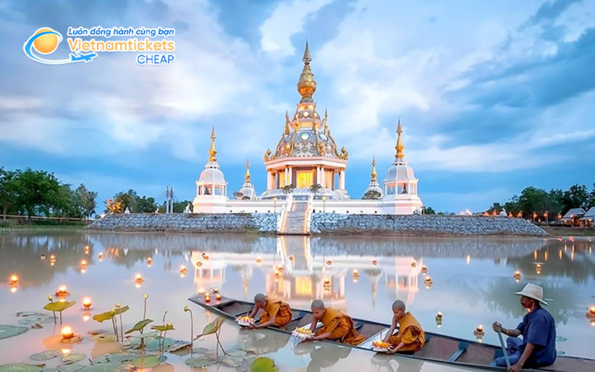 Gi&aacute; v&eacute; m&aacute;y bay TPHCM đi Khon Kaen