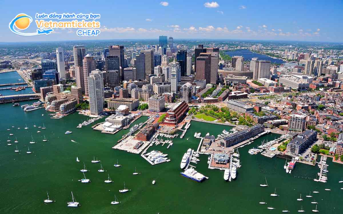 Giá vé máy bay TPHCM đi Massachusetts