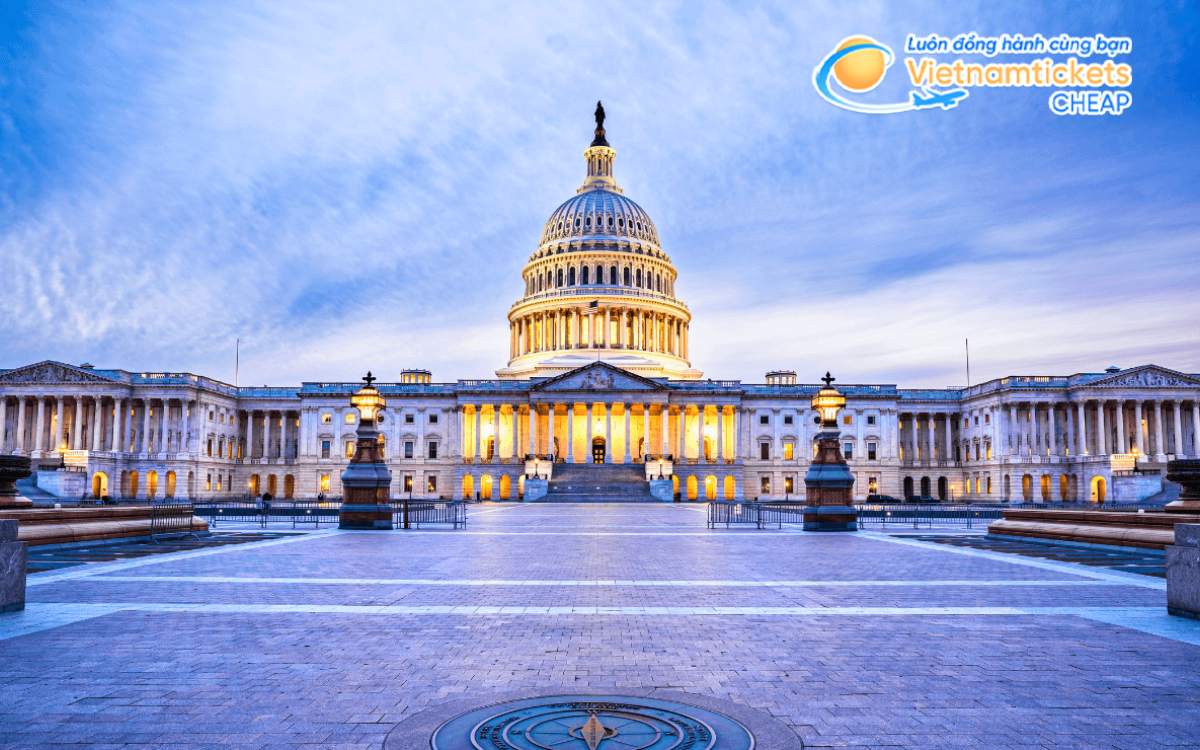 Giá vé máy bay TPHCM đi Washington DC
