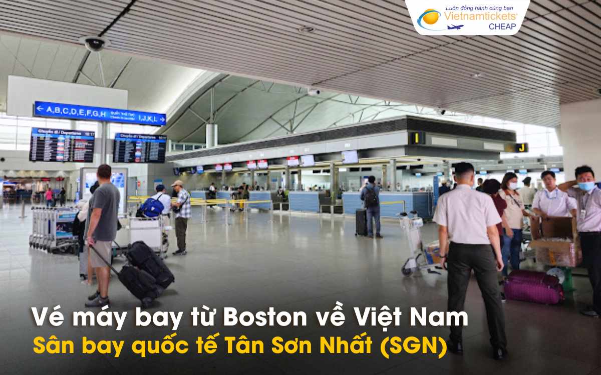 Sân bay Tân Sơn Nhất điểm đến