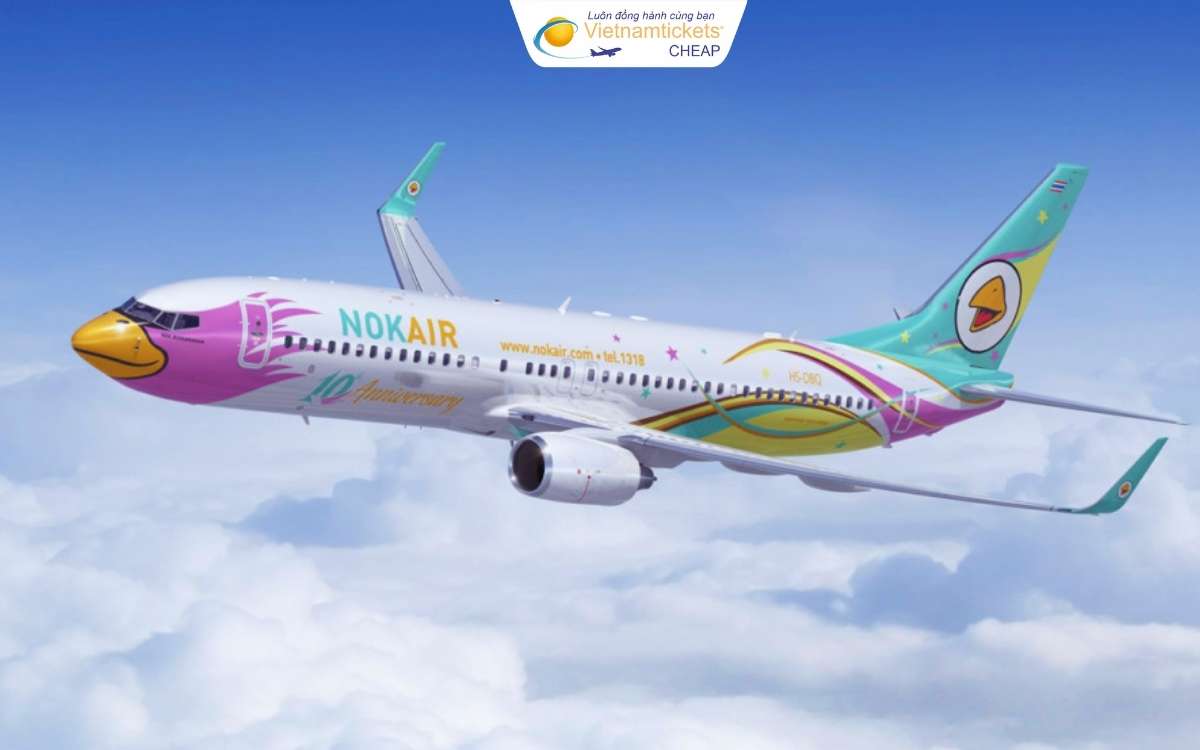 Nok Air bay thẳng từ Chiang Mai đi Bangkok