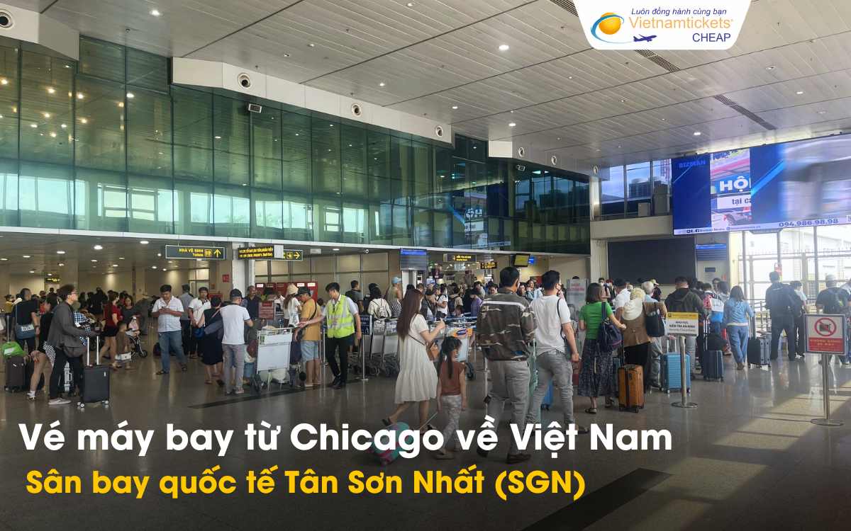 Sân bay Tân Sơn Nhất điểm đến tại Việt Nam