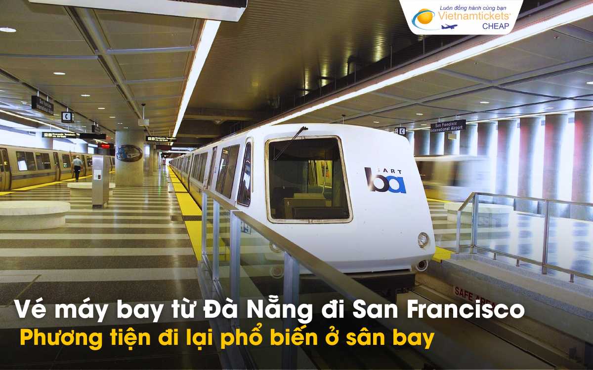Phương tiện phổ biến ở sân bay San Francisco