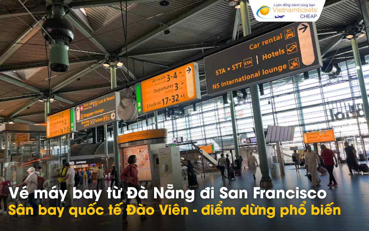 Sân bay Đào Viên điểm dừng phổ biến