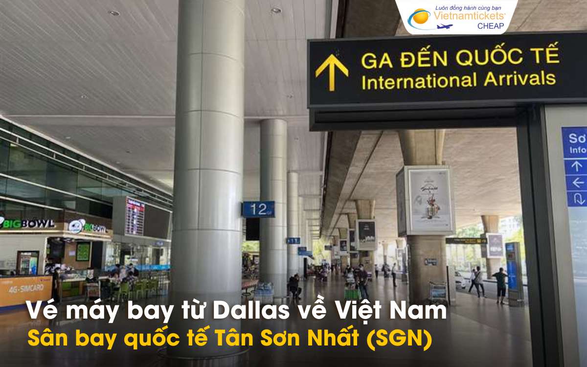 Sân bay quốc tế Tân Sơn Nhất (SGN)