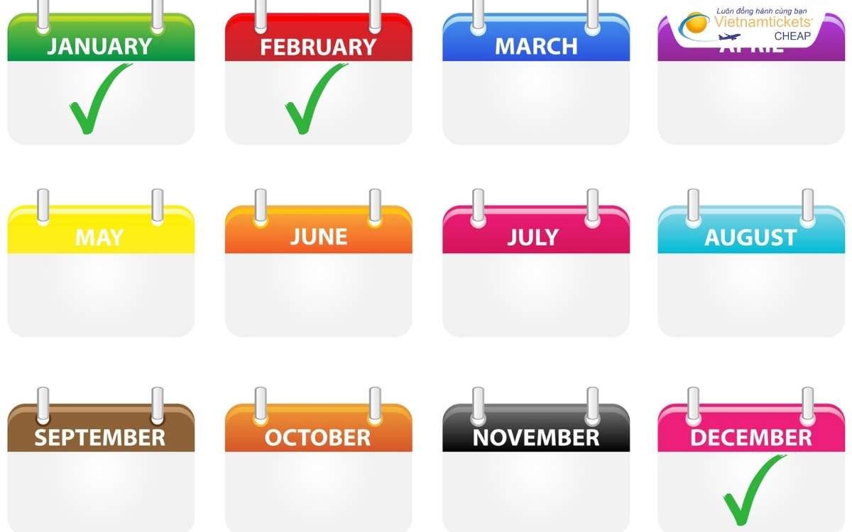 Thời điểm đặt vé máy bay Hà Nội California giá rẻ