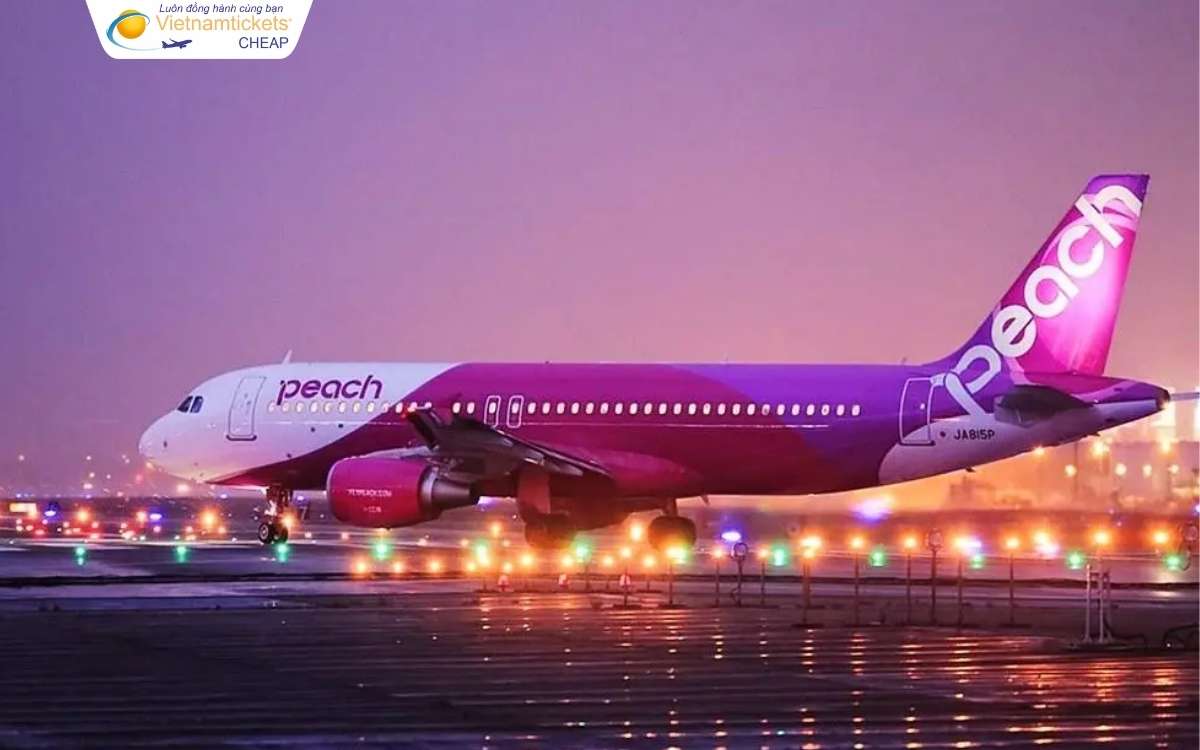 Hãng hàng không Peach bay từ Nhật đến Thái Lan